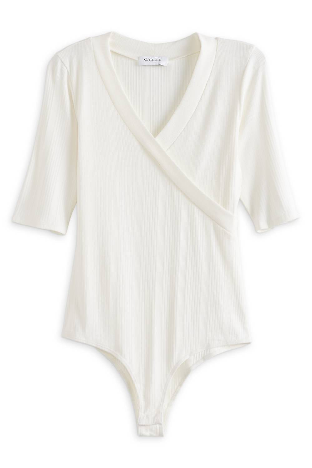 Gilli - Women's Jada Fitted Surplice Knit Bodysuit