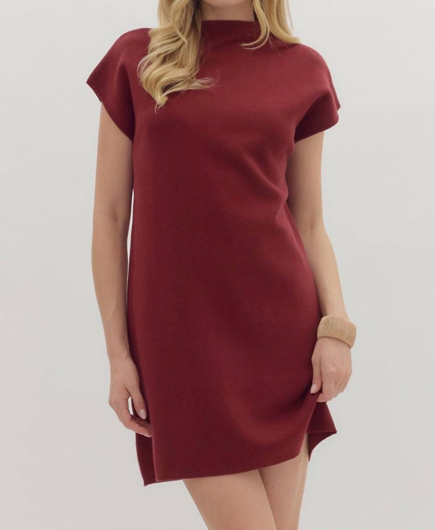 Entro - Camille Mini Sweater Dress