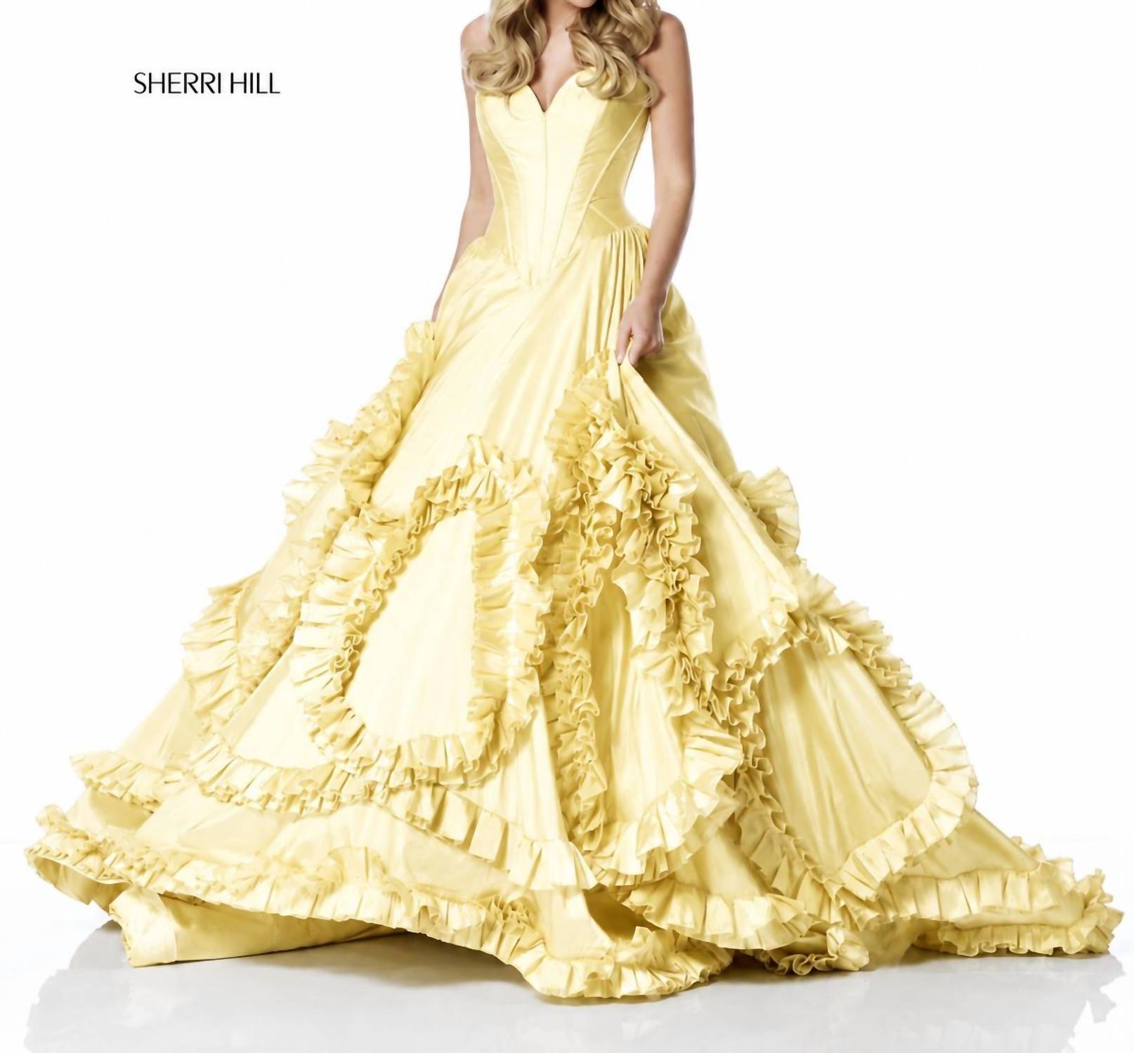 Sherri Hill - Taffeta Ball Gown