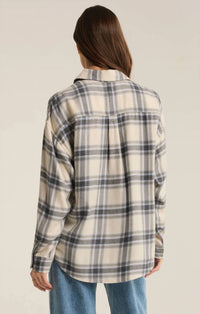 Z Supply - River Plaid Button Up Shirt