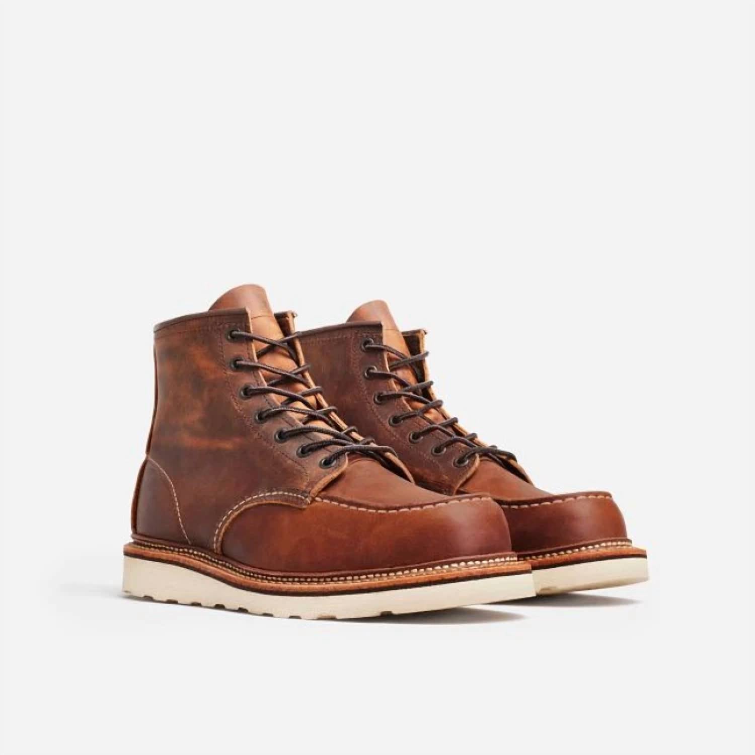 Red Wing Shoes - Men Heritage Classic Moc 6-Inch Boot