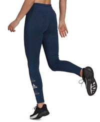 Adidas - Essentials Stacked Logo High-Rise Full Length Leggings