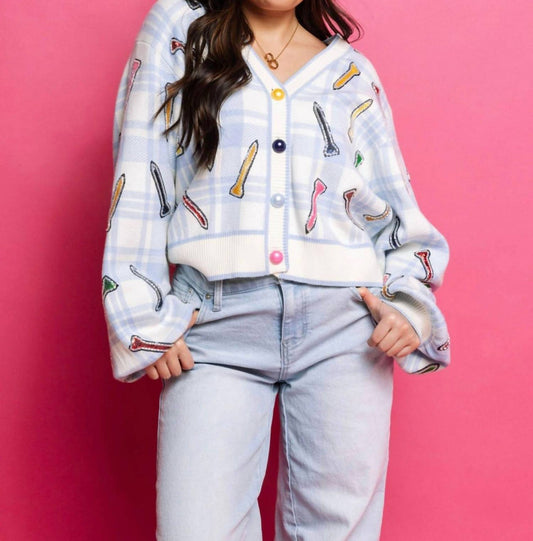 Queen Of Sparkles - Golf Cardigan