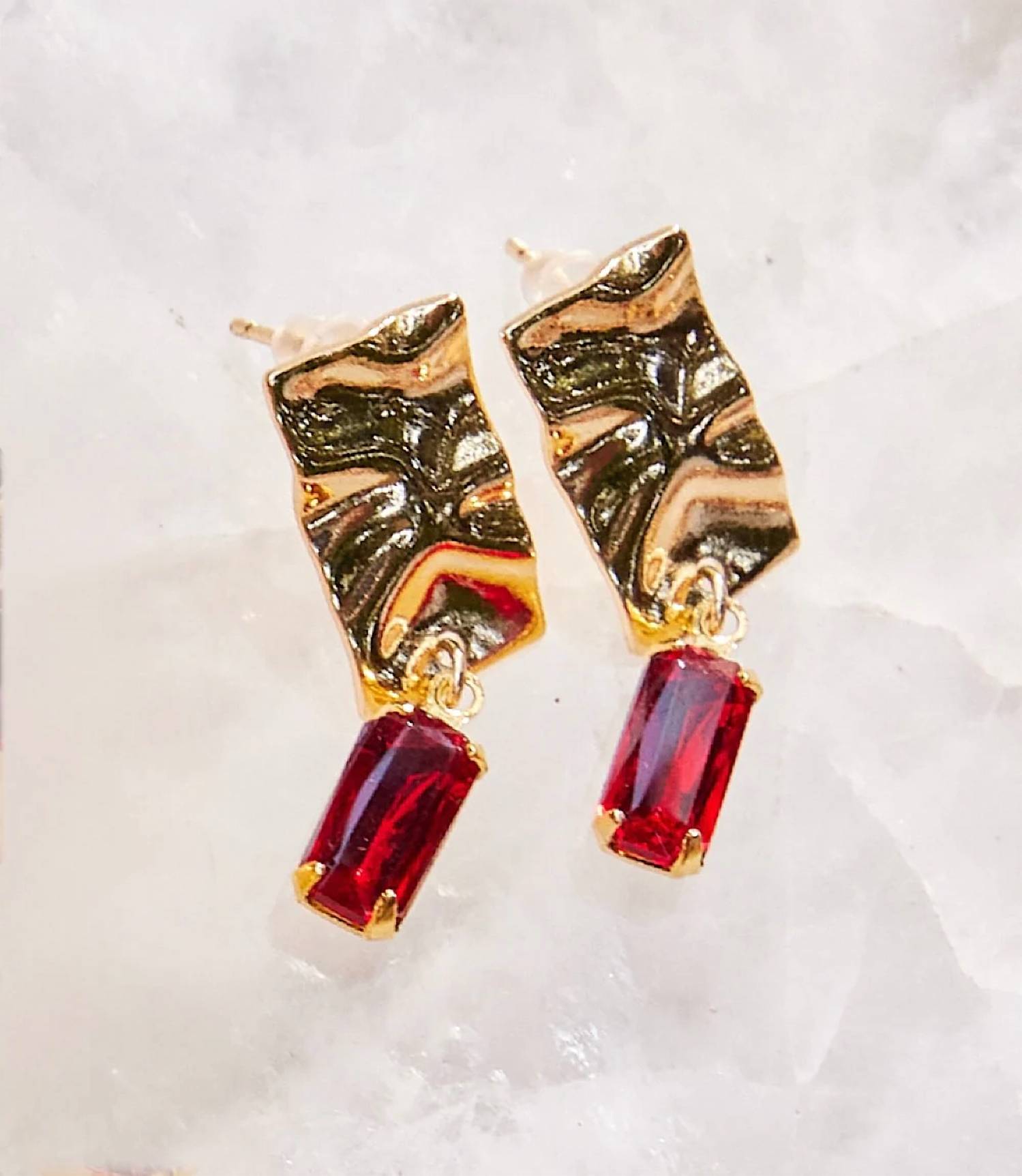 Farrah B Jewelry - Reflection Drop Earrings