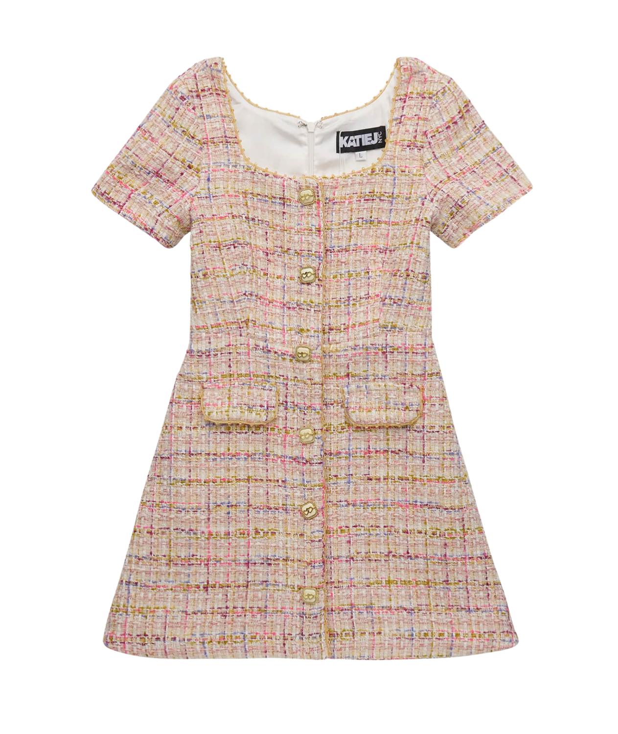 Katie J Nyc - Anna Lurex Boucle Dress