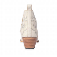 Myra - Women's Embroidered Leather Booties