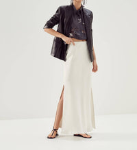 Brunello Cucinelli - Linen Maxi Skirt