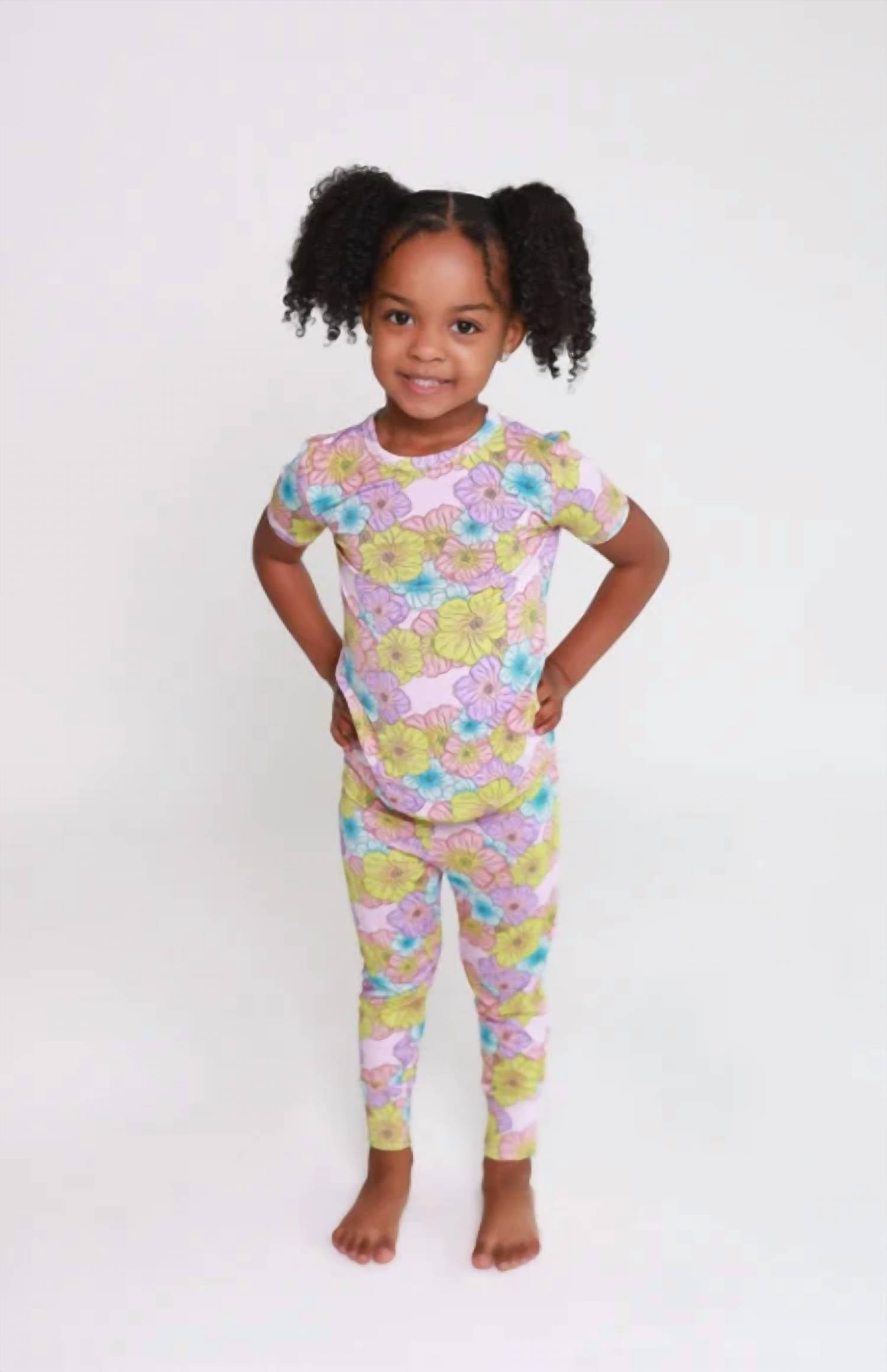 Posh Peanut - Kids' Kourtny Short Sleeve Pajama