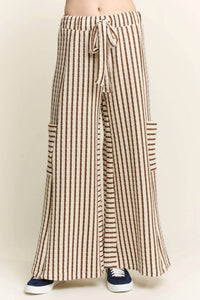 Jade By Jane - Striped Wide Leg Pants