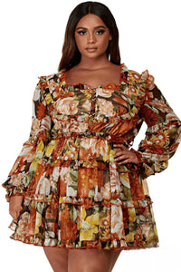 Latiste - EDGY PLUS: Lilly Floral Print Dress