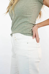 Tea N Rose - Avery Cropped Jeans