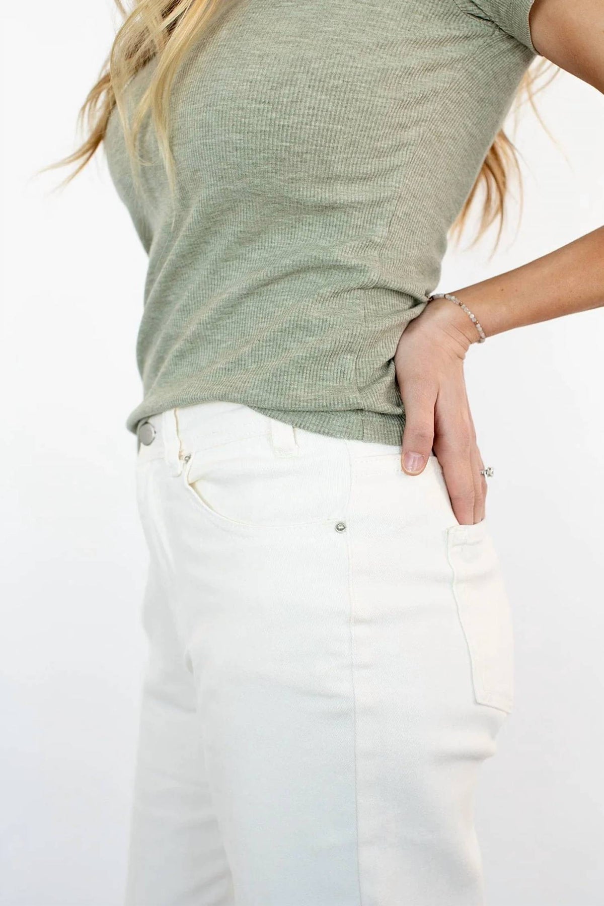Tea N Rose - Avery Cropped Jeans