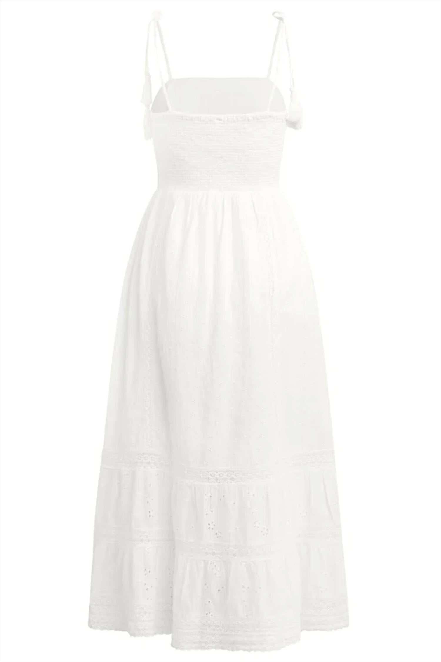 Bila77 - Women's Alberni Tie Strap Maxi Dress
