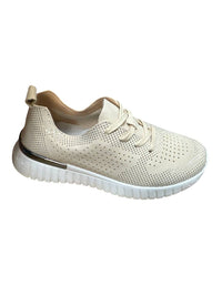 Ilse Jacobsen Women's Tulip Sneaker in cream - women's sneaker