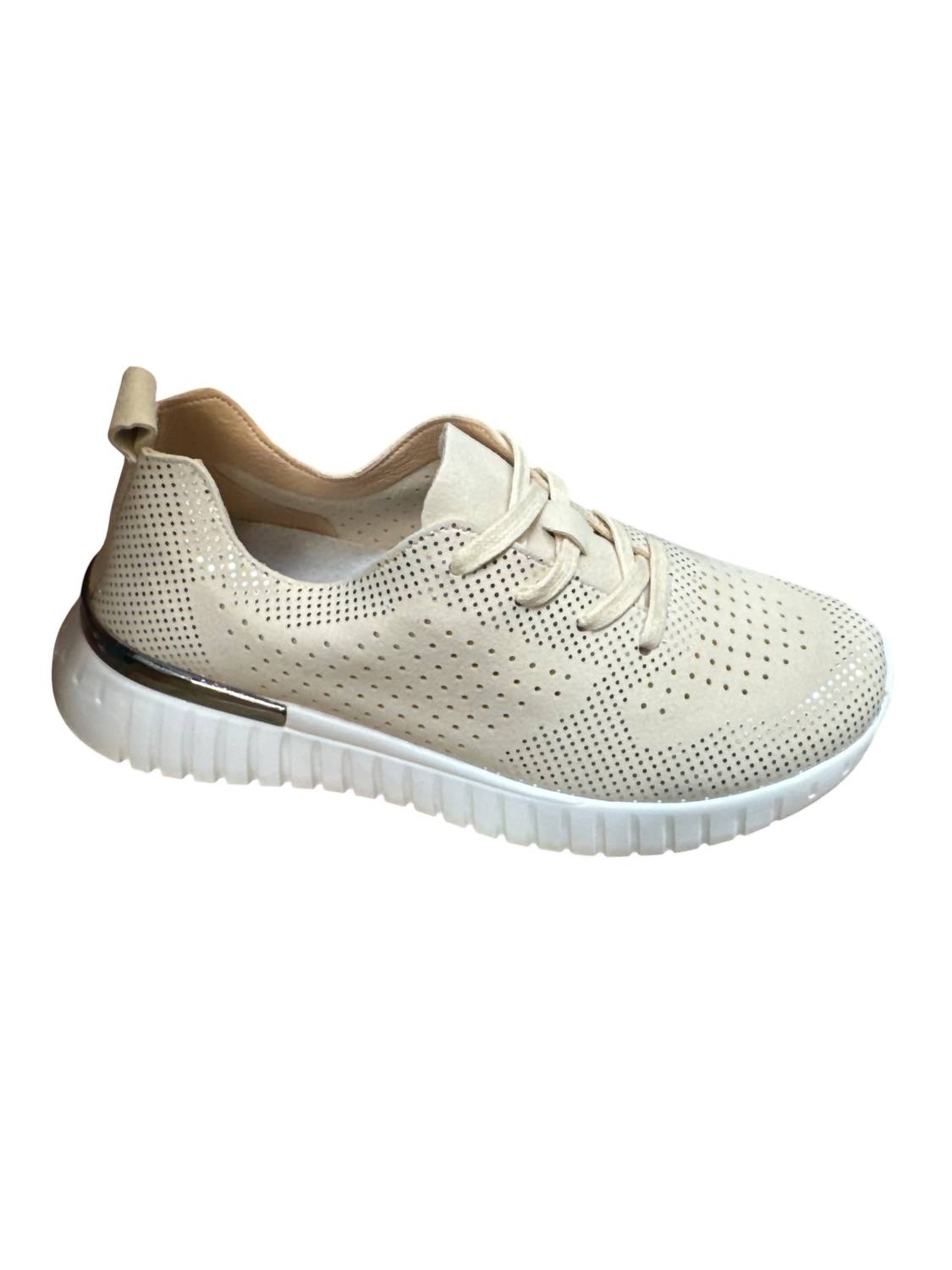 Ilse Jacobsen Women's Tulip Sneaker in cream - women's sneaker