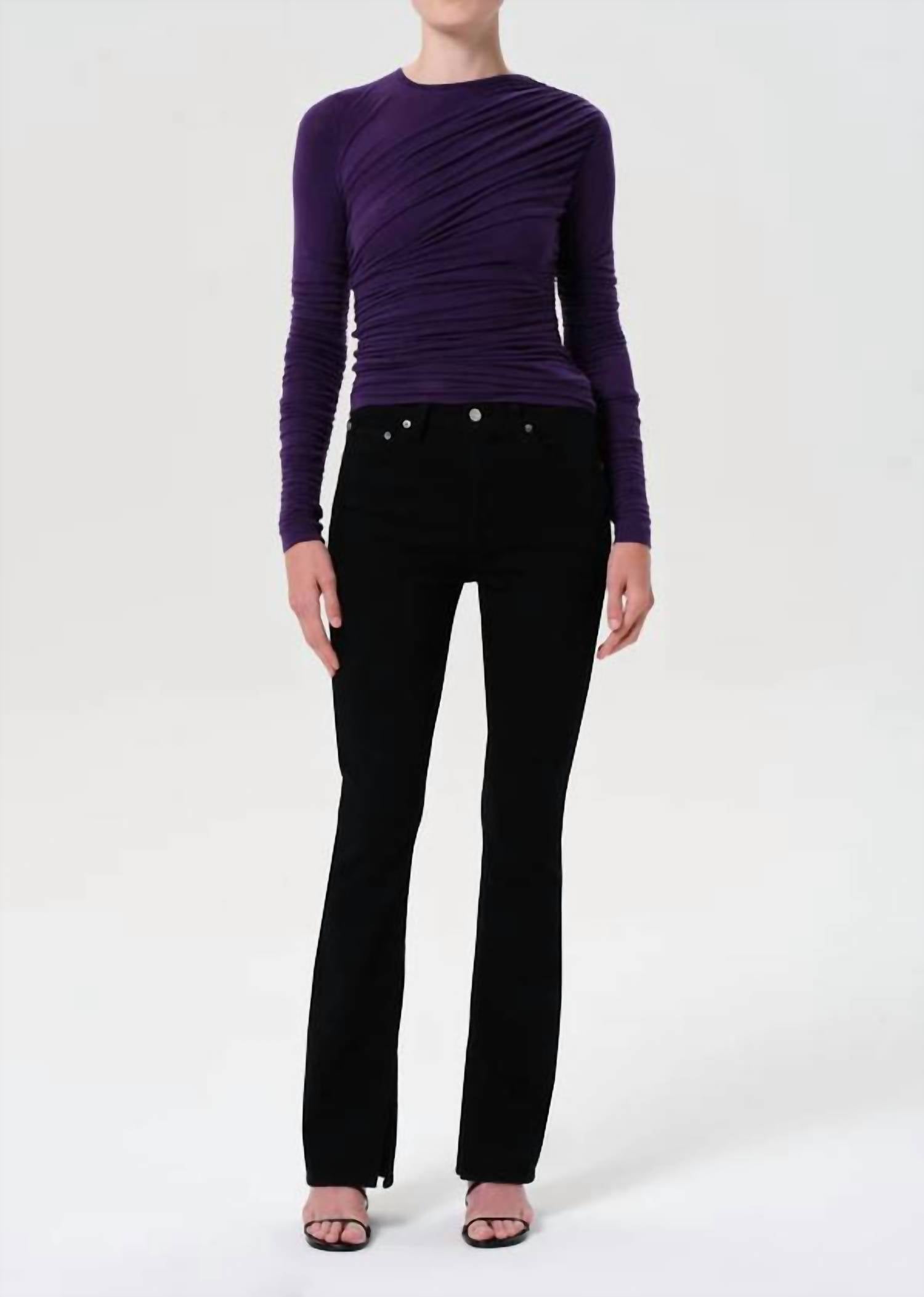 Agolde - Ingram Split Skinny Jeans