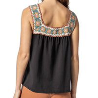 Lilla P - Crochet Trim Top