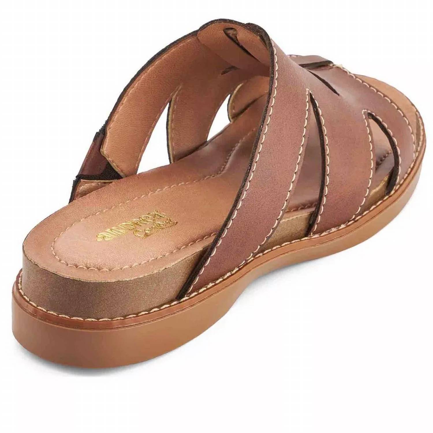 Andrea - Women's Fisherman Low Wedge Sandal