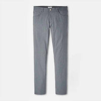 PETER MILLAR Men's Brevard Performance Flannel Five-Pocket Pant - 32" in charcoal - men's pants