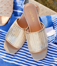 Seychelles - Women's Pepper 2 Woven Mid Heel Sandals