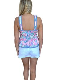 Sugarlips - BAINE EMBROIDERED BUTTON UP TOP
