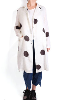 Fissore Cashmere - Linen Button Front Duster