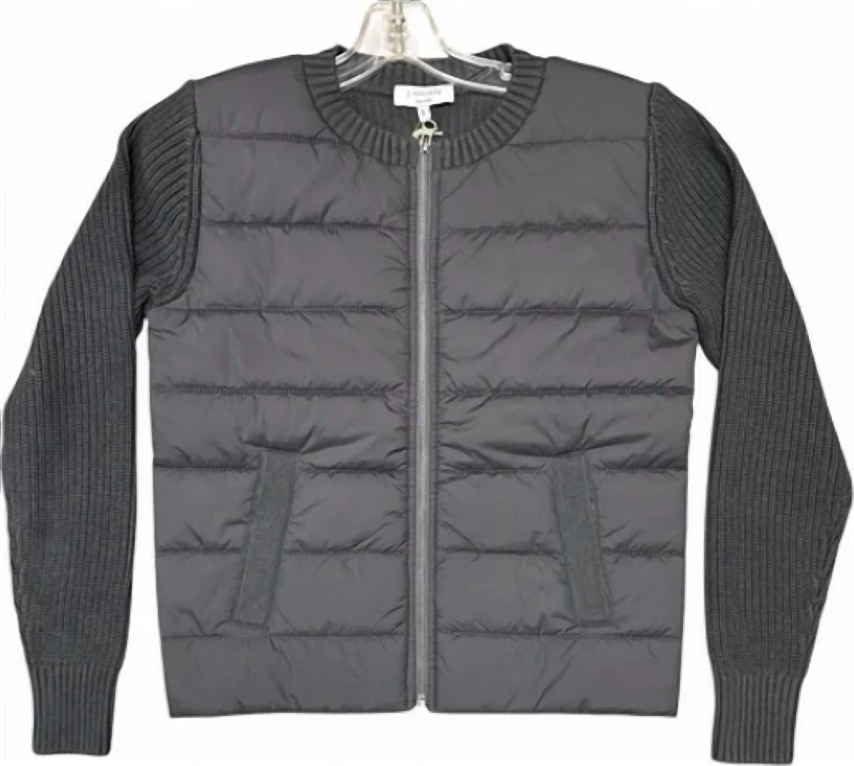 J. Society - Women's Sweater Sleeve Puffer Jacket