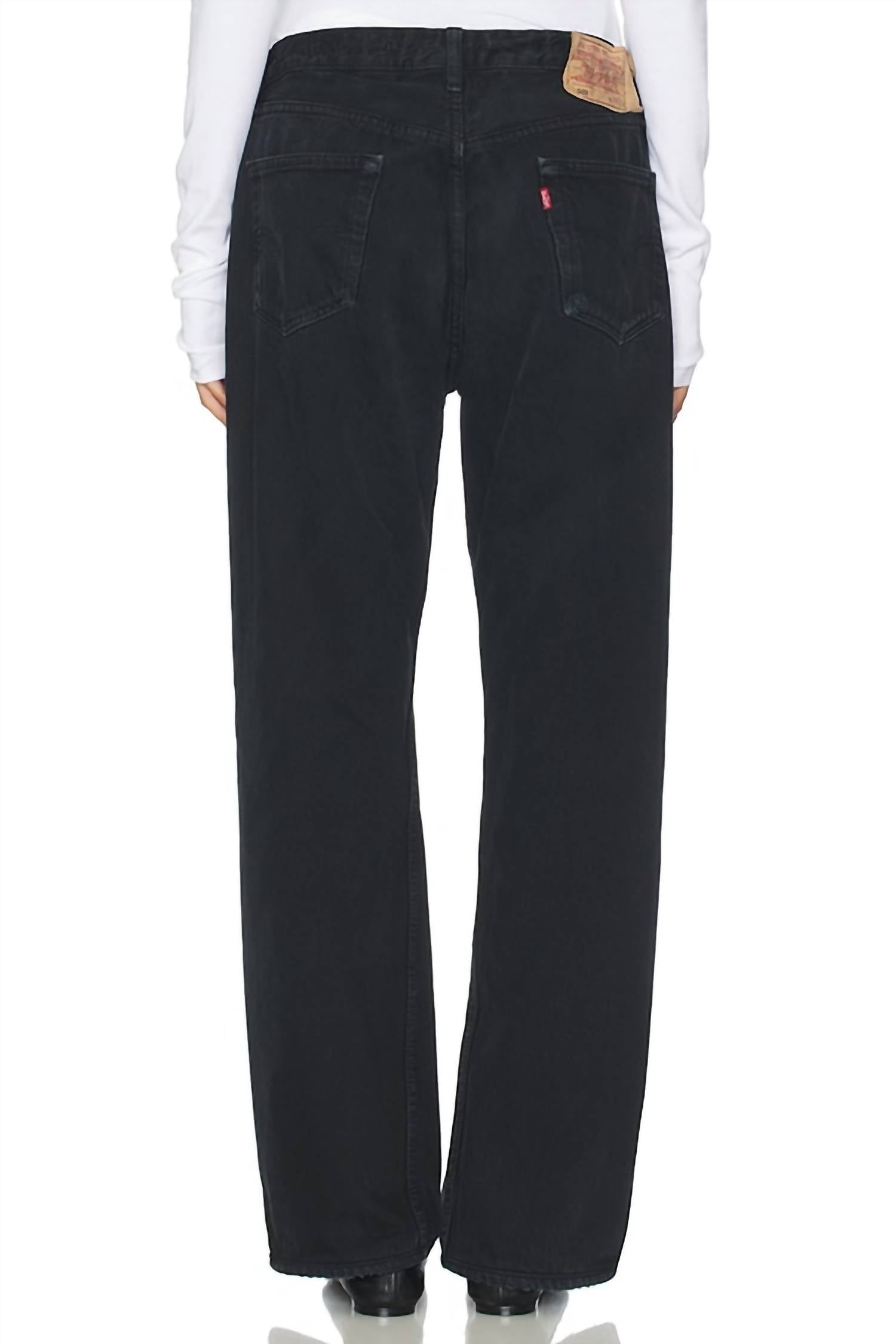 Aligrace - Vintage Maternity Baggy Jeans