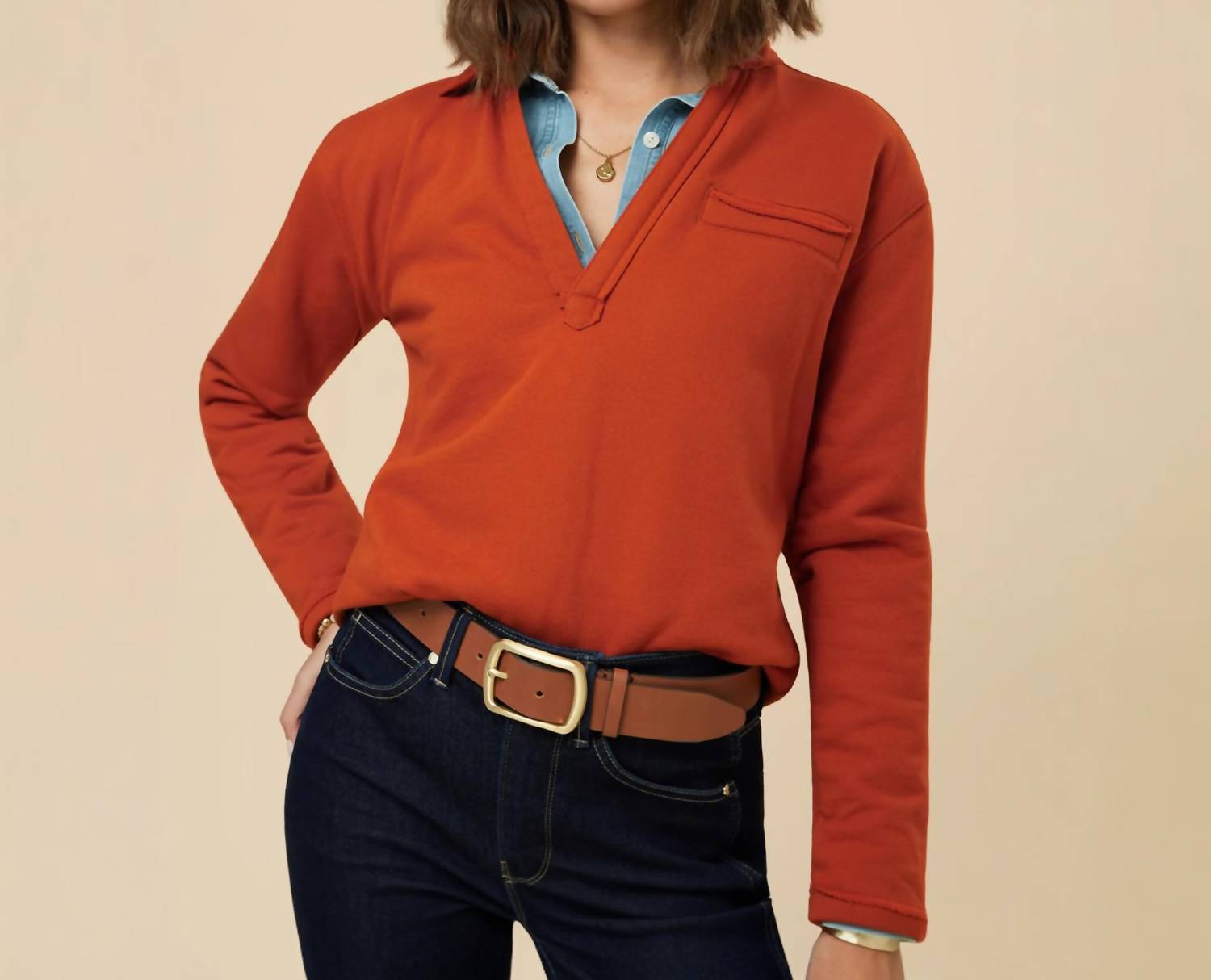 Spartina 449 - Kayden Collared Sweatshirt