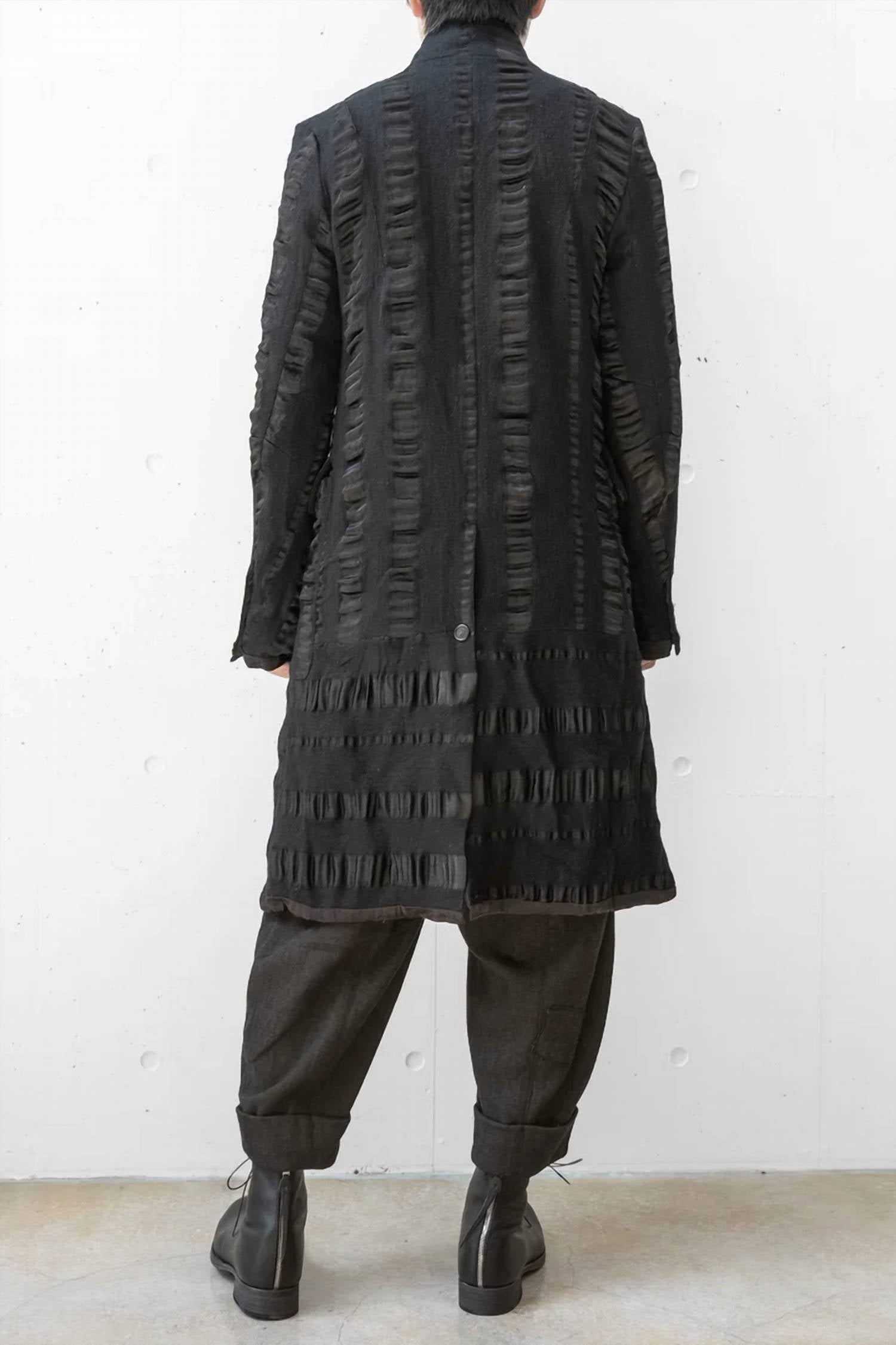Aleksandr Manamis - Men's Slubby Pocket Coat