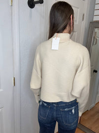 Skies Are Blue - Darlene Turtleneck Dolman Sweater