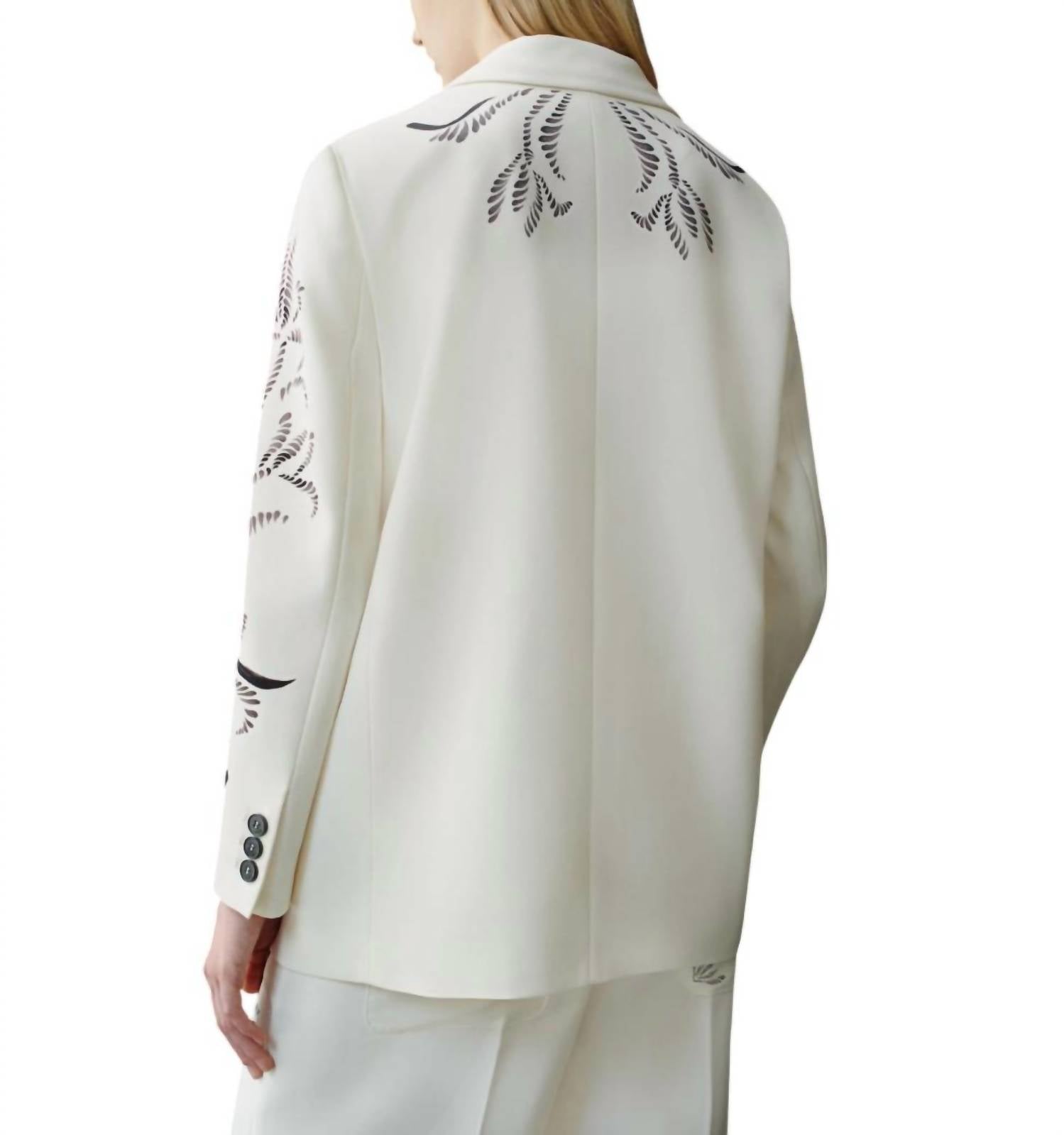Marella - Luciana Printed Satin Blazer