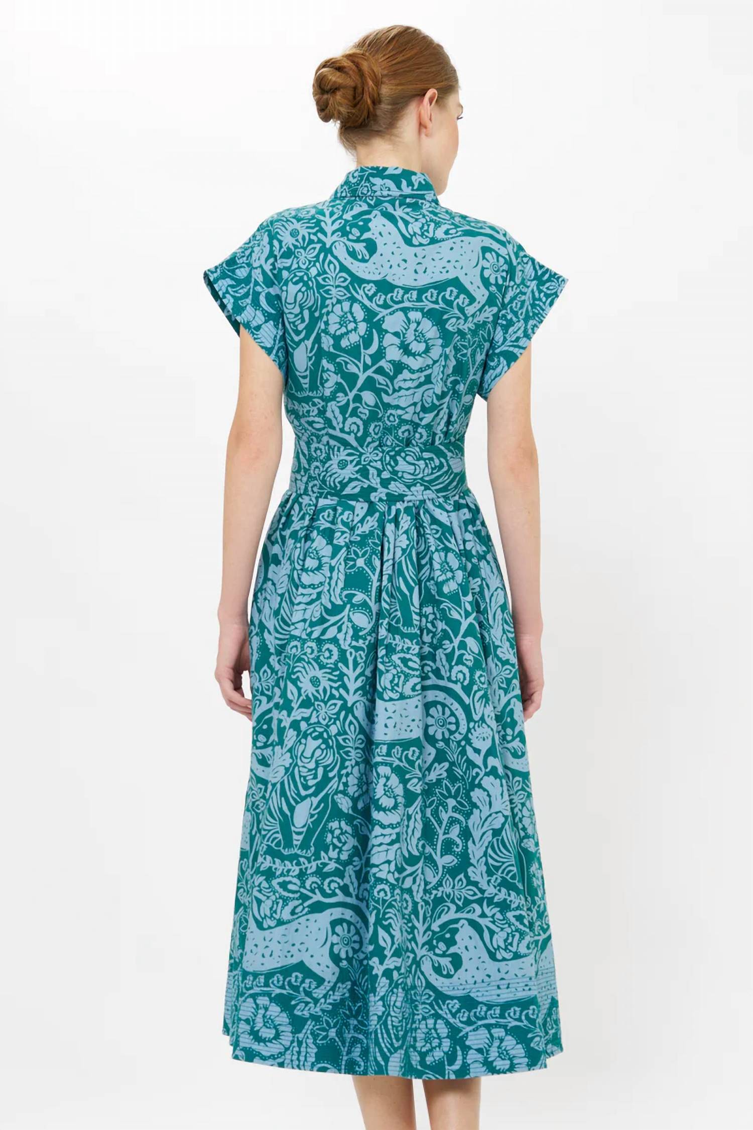 Oliphant - Belted Shirt Dress