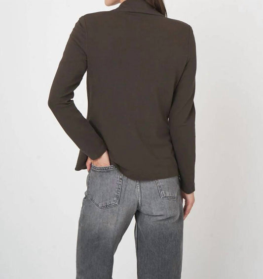 Repeat Cashmere - Sweatshirt Two-button Front Blazer