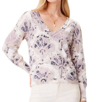 Nic + Zoe - FALLING FANS SWEATER