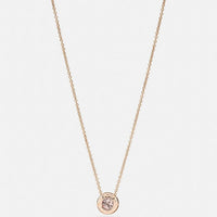 Coach - Women's Open Circle Stone Neckalce