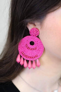 Jess Lea - Women's Beaded Drop Earrings