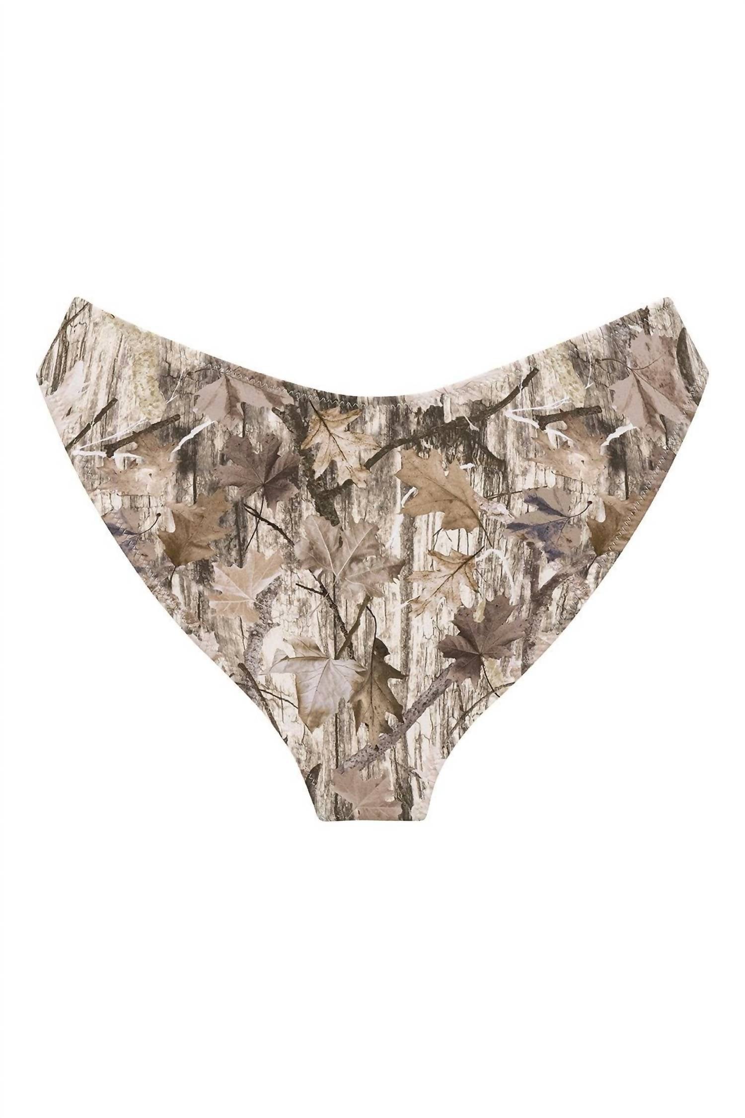 Montce - Added Coverage Lulu Zig-zag Stitch Bikini Bottom