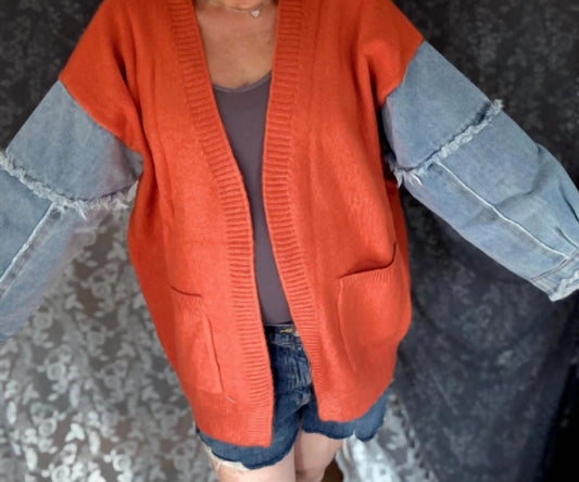 Adora - Pumpkin Spice Cardigan