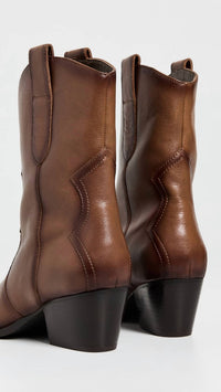 Free People Women's Cat Nap Booties in brown - women's shoe - view 4