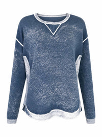 Charlie B - Long Sleeve Printed On Reverse Sweater