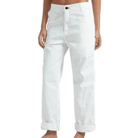 ASKK NY Relaxed Leg Chino in ivoryy - women's pants