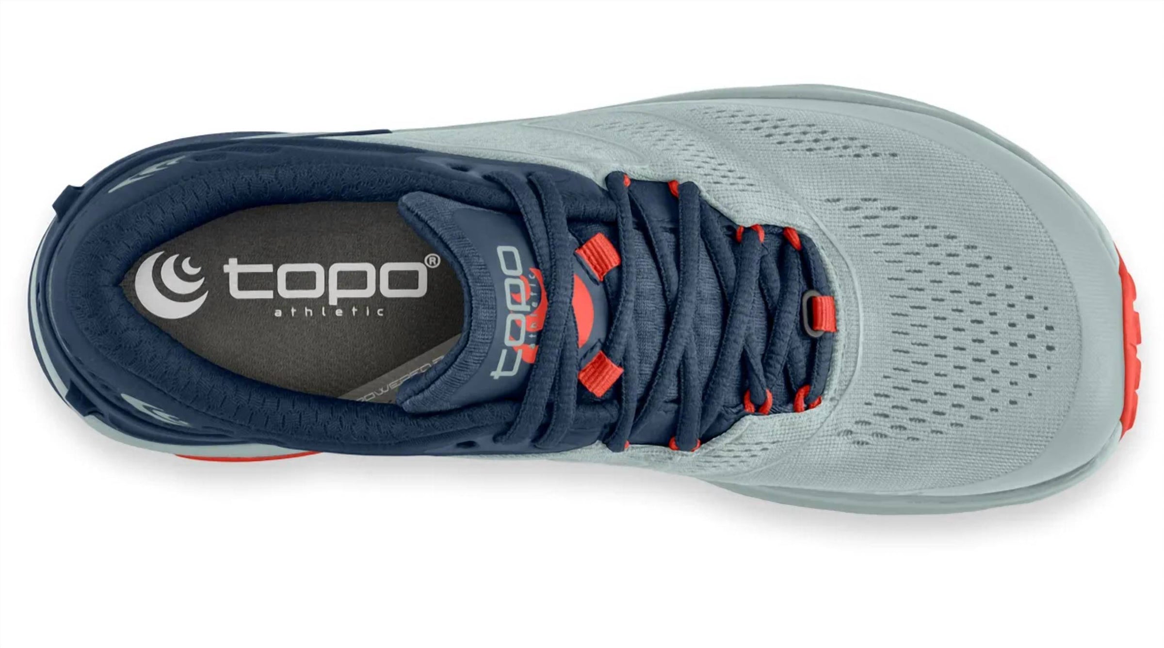 Topo Athletic Men's Ultraventure 2 Shoe in stone navy - men's shoe - alternate view
