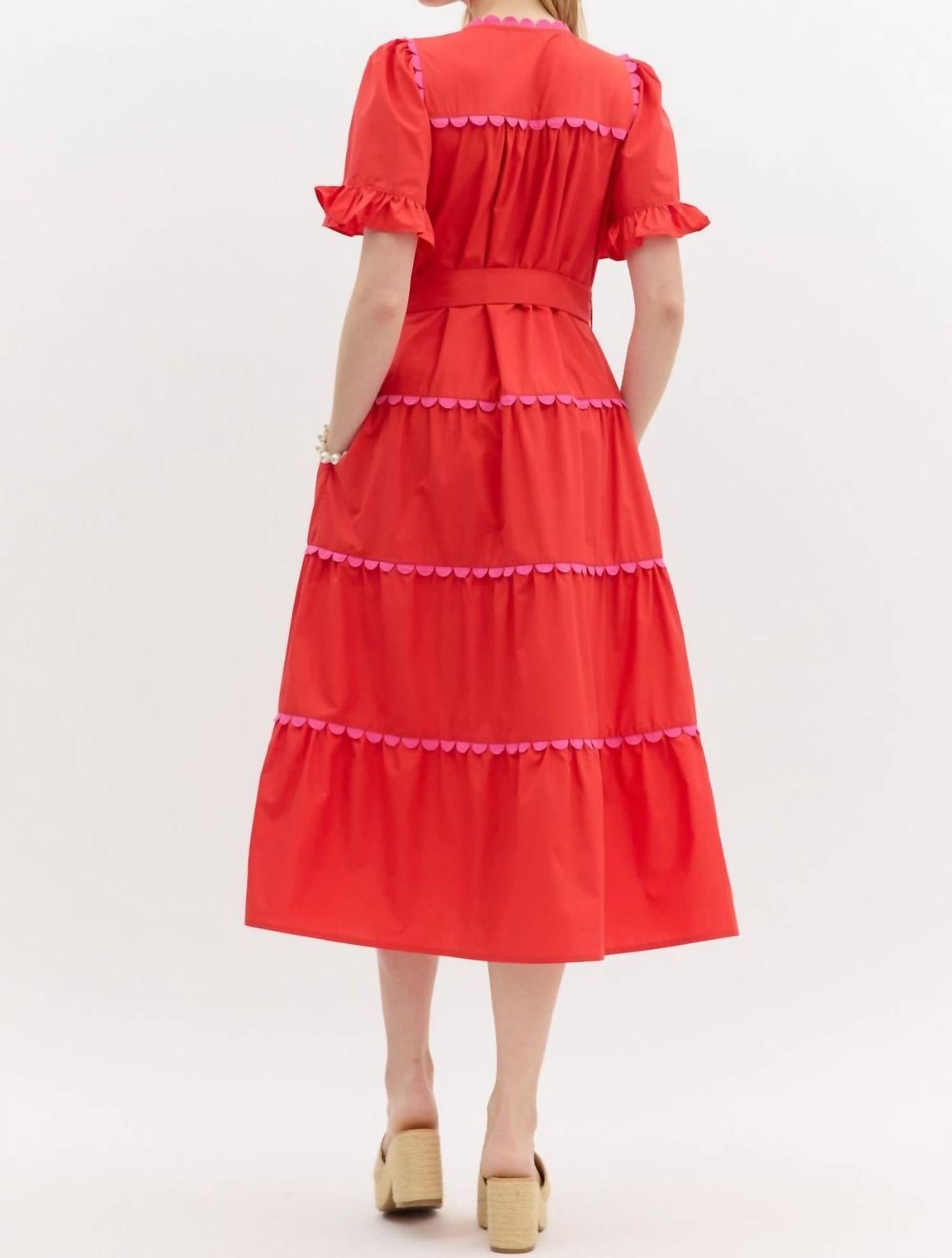 Entro - Zinnia Midi Dress