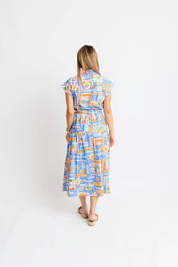 Karlie - Santorini Pocket Shirt Midi Dress