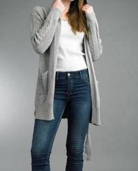 Tempo Paris - Cable Hoodie Sweater