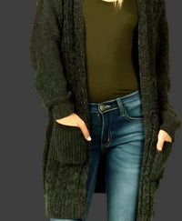 Active Basic - Iris Chenille Cardigan