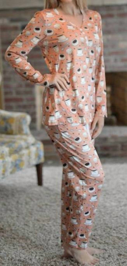 Shirley Stone - Coffee Break Loungewear Set