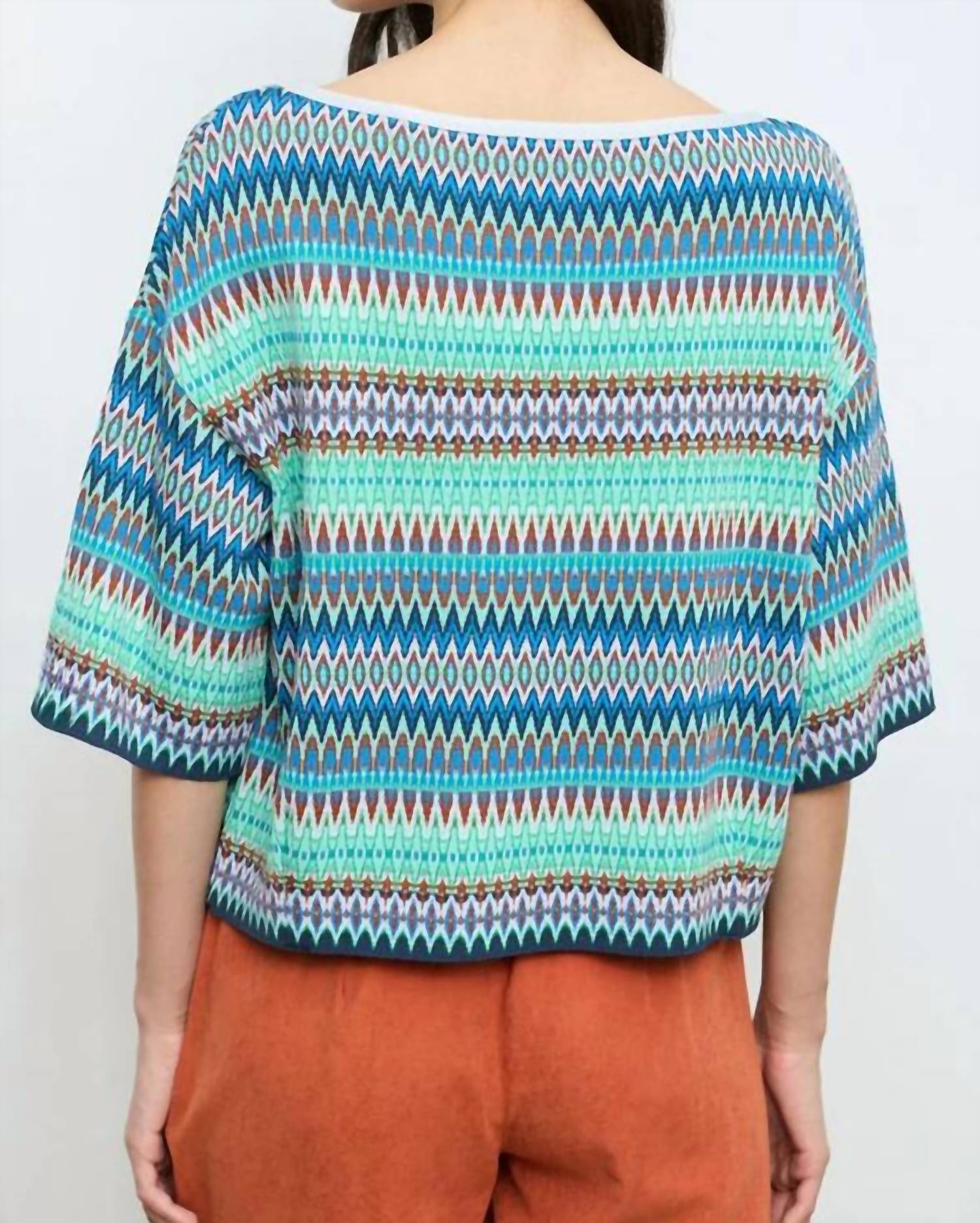 Aldo Martins - Brittany Zigzag Top