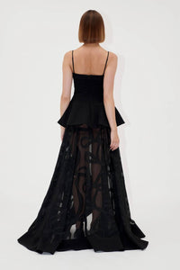 Stine Goya - Tailored Bodice High Low Skirt
